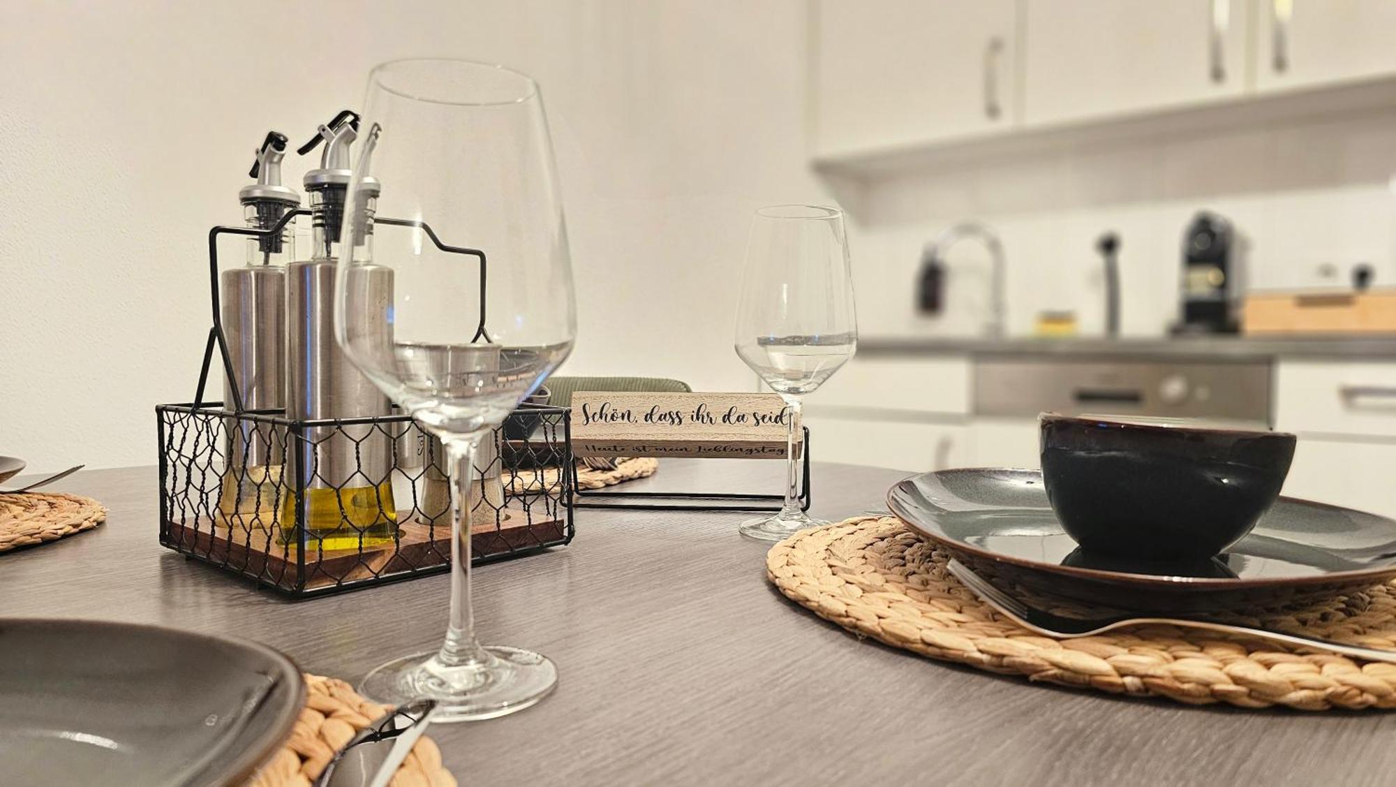 Design-Apartment II Boxspring I Nespresso I Balkon I Basel 10 Km I Tiefgarage Eimeldingen Bagian luar foto
