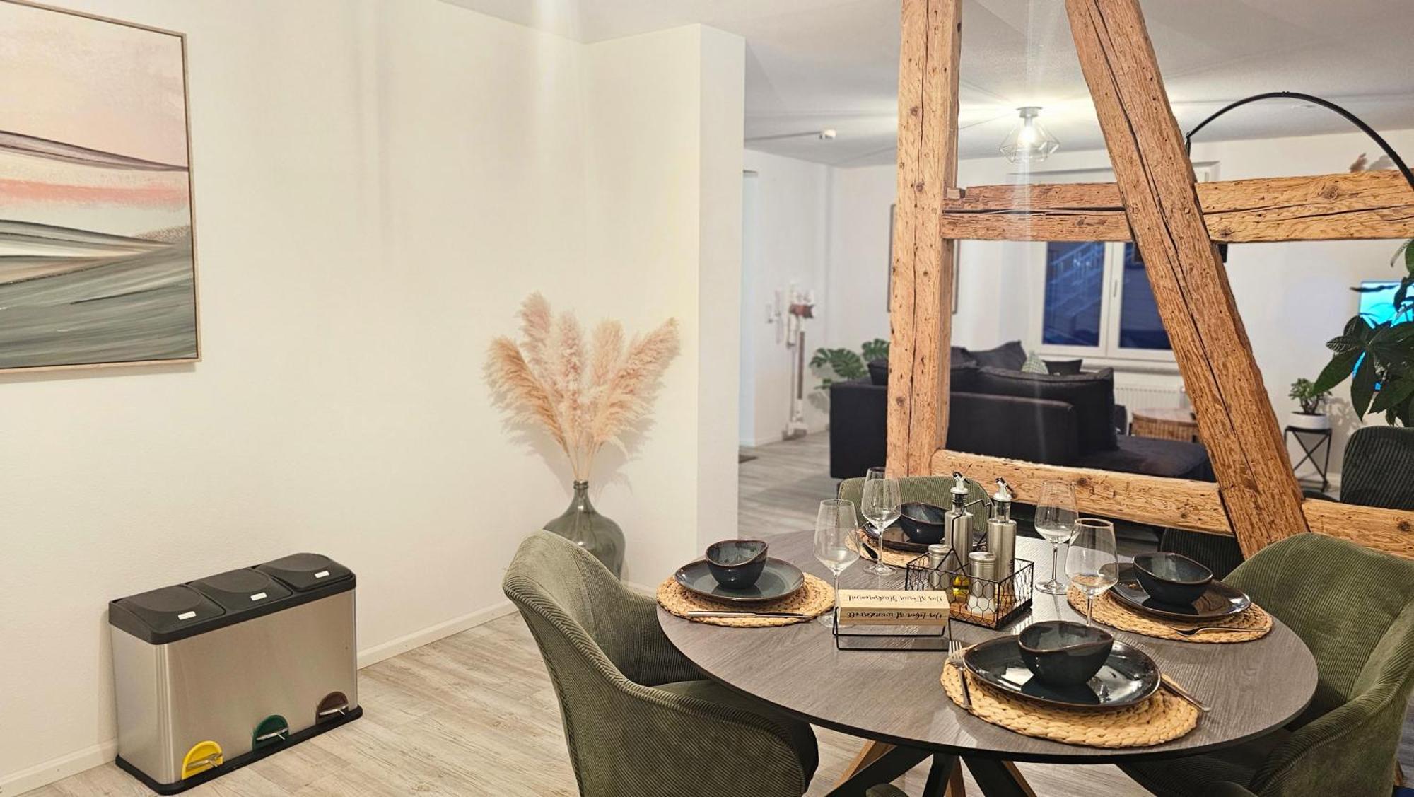 Design-Apartment II Boxspring I Nespresso I Balkon I Basel 10 Km I Tiefgarage Eimeldingen Bagian luar foto